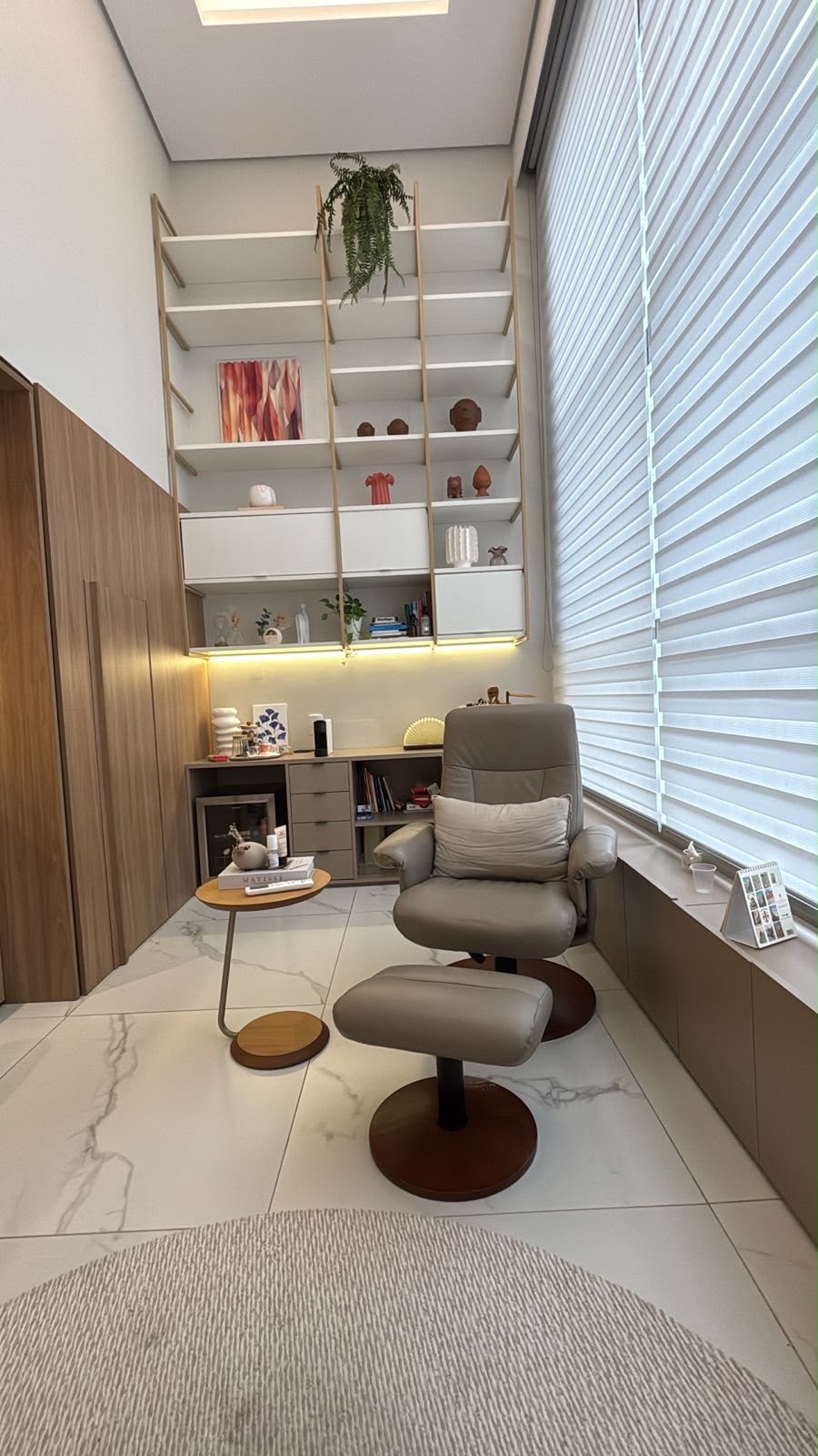 Sala de espera do consultório